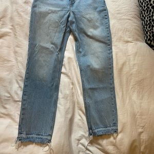 Abercrombie High Rise Mom Jeans
